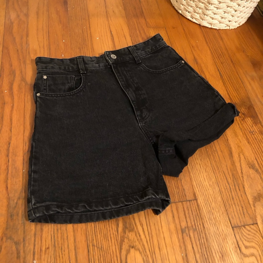 Zara Mom Jean Shorts